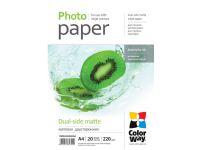 ColorWay - Matt - A4 (210 x 297 mm) - 220 g/m² - 20 ark fotopapper