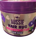 Aussie Hair Hug Reconstructor Hair Mask 450ml With Macadamia Nut Oil Vegan