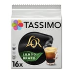 Café Dosettes Lungo Bresil Compatible Machine Tassimo Tassimo - La Boite De 16
