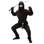W WIDMANN MILANO Party Fashion - Costume enfant Ninja, guerrier japonais, combattant, costumes de carnaval