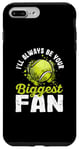 Coque pour iPhone 7 Plus/8 Plus Je serai toujours ton plus grand fan : joueur de tennis, entraîneur, papa, maman