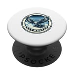 High Soaring Eagle Majestic Flight design for Birdwatchers PopSockets Swappable PopGrip
