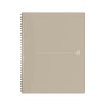 Kollegieblock Oxford Origins Linjerat 70 Blad Beige A4+ 90g