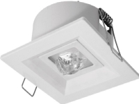 AWEX Emergency lighting LOVATO P ECO LED 1W 125lm (channel opt.) 3h single-purpose white LVPC/1W/ESE/X/WH - LVPC/1W/ESE/X/WH