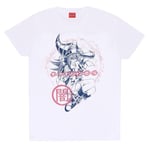 Yu-Gi-Oh - Dark Burning  Unisex White T-Shirt Medium - Medium - Unis - K777z