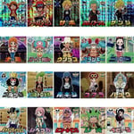 One Piece World Collectible Figure Sticker 1 Total 20 Pieces Banpresto Prize [Import Japonais]