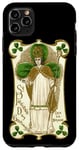 Coque pour iPhone 11 Pro Max Salutation St Patrick's Day Erin Go Bragh catholique