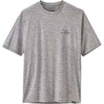 Patagonia M's Cap Cool Daily Graphic Shirt '73 Skyline: Feather Grey