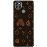 Motorola Moto G9 Power Genomskinligt Skal Plush Luxe
