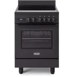 DeLonghi DSC 626IND-1-BL Electric Cooker with Single Oven - Black