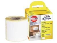 Avery Zweckform - Papper - permanent häftning - vit - 54 x 101 mm 110 etikett (er) (1 rulle/rullar x 110) rektangulära etiketter