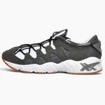Asics Tiger Gel Mai Mens Retro Running Casual Gym Fitness Trainers Grey