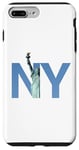 iPhone 7 Plus/8 Plus New York City Novelty Statue of Liberty 'I Love New York' NYC Case