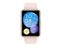 Huawei Watch Fit 2 Active - Sakura pink - smartklokke med stropp - silikon - sakura-rosa - håndleddstørrelse: 130-210 mm - display 1.74 - Bluetooth - 26 g