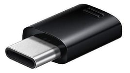Samsung Adapter GH98-41290A microUSB till USB-C, Bulk, Svart