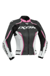Ixon Vortex Skinnjacka Dam Svart-Vit-Fuchsia""
