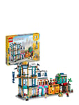 3In1 Main Street Model Building Set Patterned LEGO