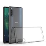DOHUI for Sony Xperia L4 Case,Ultra Slim Soft TPU Protective Cover Case,Anti-Scratch,Shock Absorption for Sony Xperia L4 Phone Case (Black)