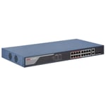 16 port 100mbps poe managed smart switch ds-3e1318p-ei - 301802304 - Hikvision