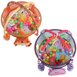 3‑In‑1 Baby Play Mat Fitness Frame Infant Gym Playing Mat With Balls Pendant Toy