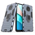 FTRONGRT Case for Xiaomi Redmi Note 9T 5G, Rugged and shockproof,with mobile phone holder, Cover for Xiaomi Redmi Note 9T 5G-Dark Blue