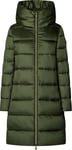 Save the Duck Women's Animal Free Hooded Puffer Jacket Lysa Pine Green L, Pine Green