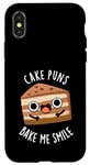 iPhone X/XS Cake Puns Bake Me Smile Funny Baking Pun Case