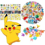 Generic Pokémon Kit - Tatueringar, Klistermärken, Samlarfigurer Multifärg