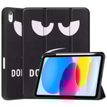 iPad 10.9" 2022 / iPad 11" 2025 fodral - Don't Touch Me