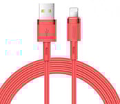 JoyRoom USB till Lightning Kabel 1,2 Meter Röd