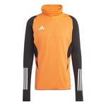 adidas Träningströja Tiro 23 Pro Warm - Svart/Orange, storlek XX-Large