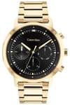 Calvin Klein 25200065 Black Dial | Gold PVD Steel Bracelet Watch