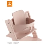 Kit Baby set pour chaise haute Tripp Trapp rose pastel Stokke