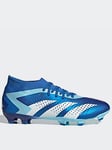 adidas Mens Predator Accuracy 20.2 Firm Ground Football Boot - Blue, Blue, Size 8, Men