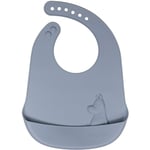Rätt Start Mumin Silikon Haklapp 1-pack Sky Blue