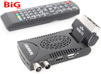 TV  HD  Scart  Freeview  Receiver &  Recorder  Set  Top  Box  for  Digital  TV