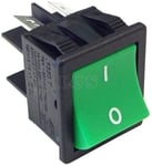 Green Rocker On Off Switch for Numatic Henry Hoover Vacuum Cleaner