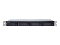QNAP TS-431XeU - NAS-server - 4 fack - 16 TB - kan monteras i rack - SATA 6Gb/s - HDD 4 TB x 4 - RAID 0, 1, 5, 6, 10, JBOD - RAM 8 GB - Gigabit Ethernet / 10 Gigabit Ethernet - iSCSI support - 1U