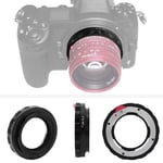 Bindpo LM-NZ Macro Lens Adapter Ring, Aluminum Alloy Manual Focus Lens Converter for Leica M L/M Lens to for Nikon Z Mount Z6 Z7 Mirrorless Camera