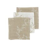 Meyco Burp Cloths 3-pack grenar Sand