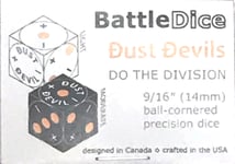 BattleDice 14mm Dust Devils (2 st)