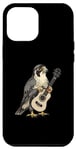 Coque pour iPhone 12 Pro Max Peregrine Falcon jouant du ukulélé