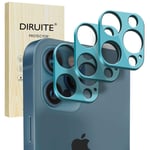 Diruite 3-Pack for Apple iphone 12 Pro Max Camera Lens Protector, HD Tempered Glass Ultra-Thin Flexible Glass for iphone 12 Pro Max-Blue