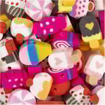 Figure beads - Candy, Cake & Ice Cream, 200 pcs. (69608)