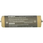 Vhbw - Batterie remplacement pour Panasonic WER2302L2508 pour rasoir tondeuse électrique (700mAh, 1,2V, NiMH)