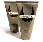 2x Paco Rabanne Invictus 150ml Shower Gel Body Wash for Men, Luxury Shower Gel