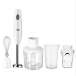 5 in 1 Electric Stainless Steel Portable Stick Hand Blender Mixer Food Processor