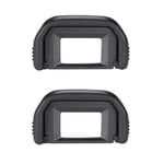 Camera Eyecup Viewfinder for Canon EOS 250D 200DII 200D 100D 800D, 1500D 1300D 1200D, Replaces Canon EF [2-Pack]