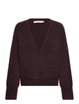 Gestuz Alphagz Button Cardigan Burgundy