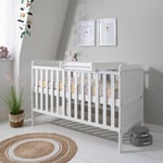 Tutti Bambini Rio cot bed in white with cot top changer, mattress and delivery